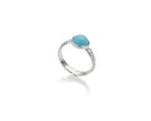 Carica l'immagine nel visualizzatore di Gallery, Anello Arcobaleno Amazzonite Silver - Sara Lubrano