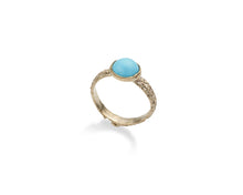 Carica l'immagine nel visualizzatore di Gallery, Anello Arcobaleno Amazzonite Gold - Sara Lubrano