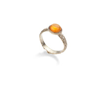 Carica l'immagine nel visualizzatore di Gallery, Anello Arcobaleno Ambra Gold - Sara Lubrano