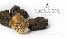 Load image into Gallery viewer, Anello Maxi fascia Intrecci - Sara Lubrano