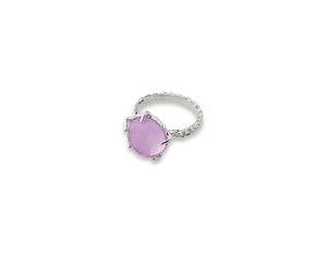 Anello Desiderando Quarzo Pink / Amore e Compassione